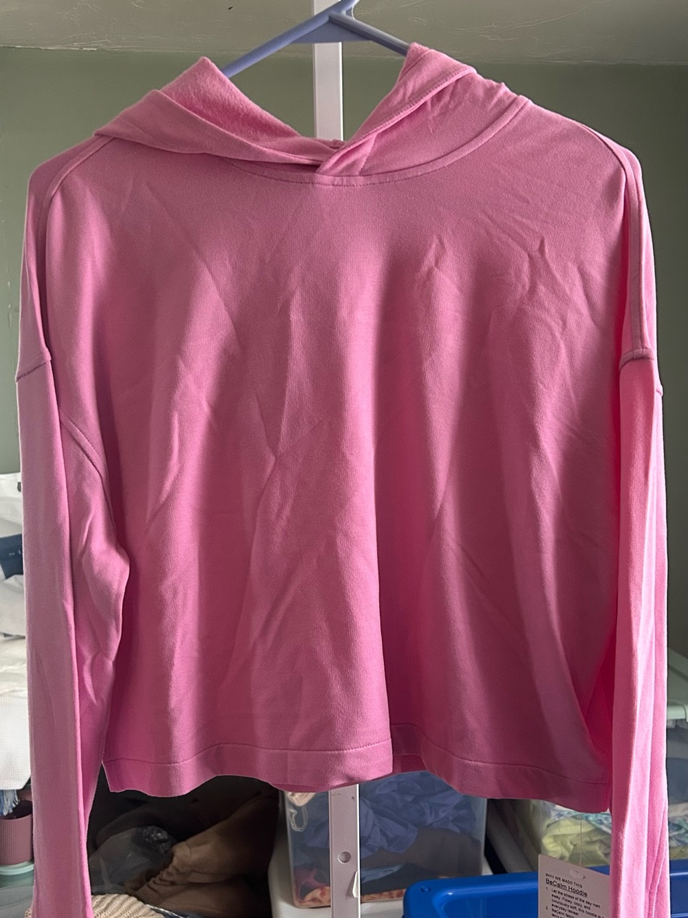 Lululemon Be Calm Hoodie in Sweet Sorbet Pink